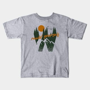 Rewild Yourself Kids T-Shirt